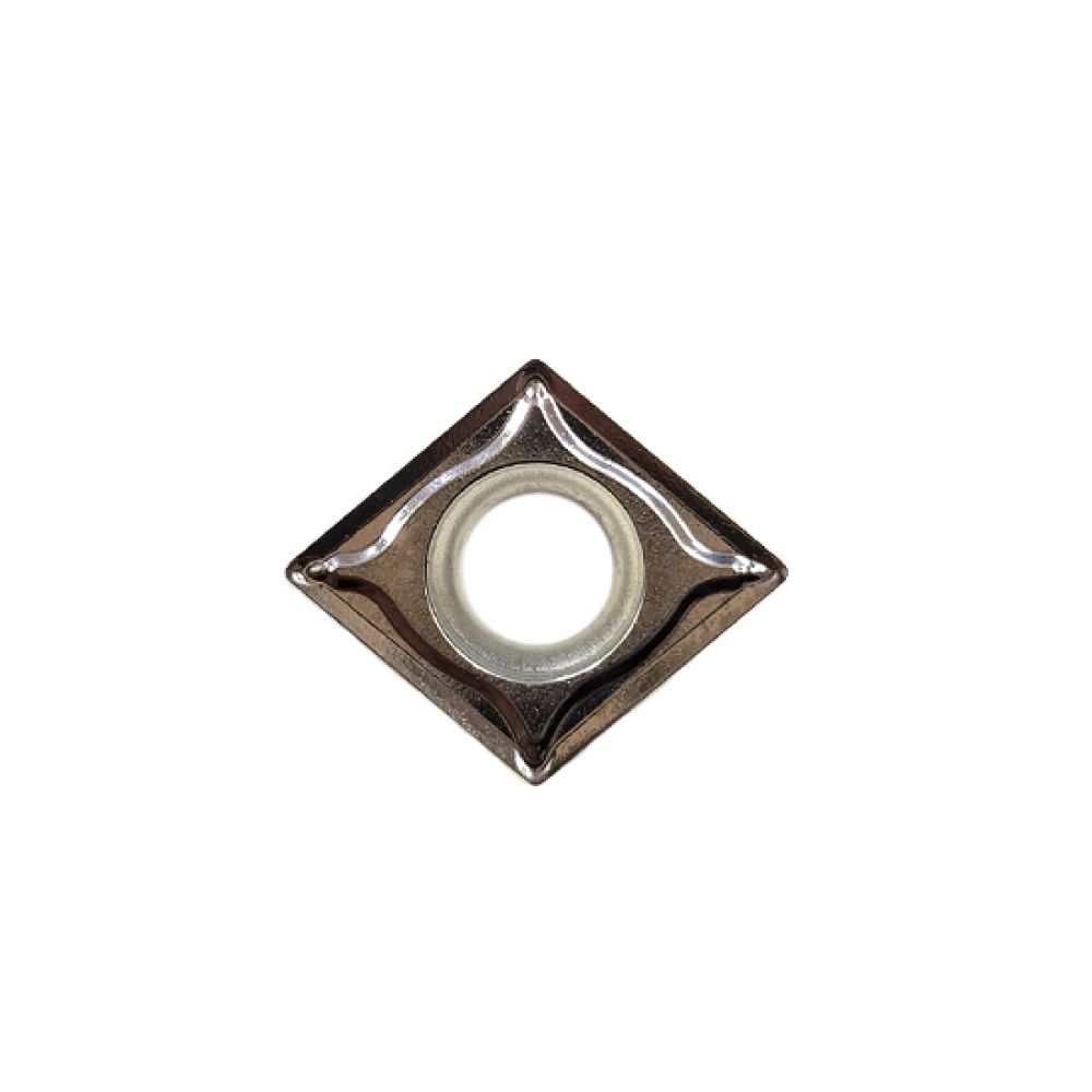 الماس تراشکاری CCGT09T304 گرید SF YNG151 برند ZCC مناسب پرداخت‌کاری و فینیشینگ فولاد